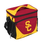 USC Trojans Cardinal SC Interlock 24 Can Cooler